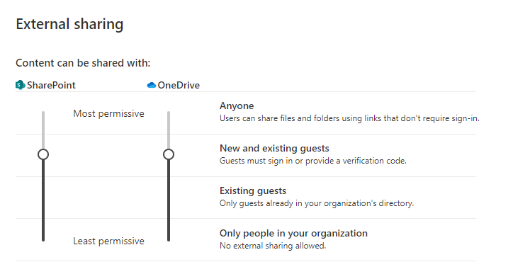 Teilen in Microsoft 365